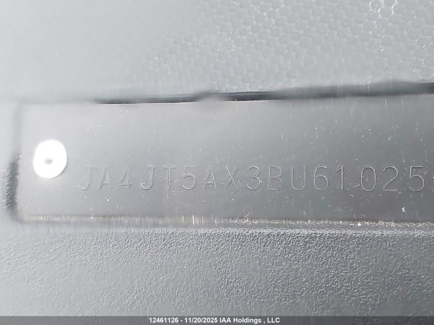 2011 Mitsubishi Outlander Gt VIN: JA4JT5AX3BU610257 Lot: 12461126