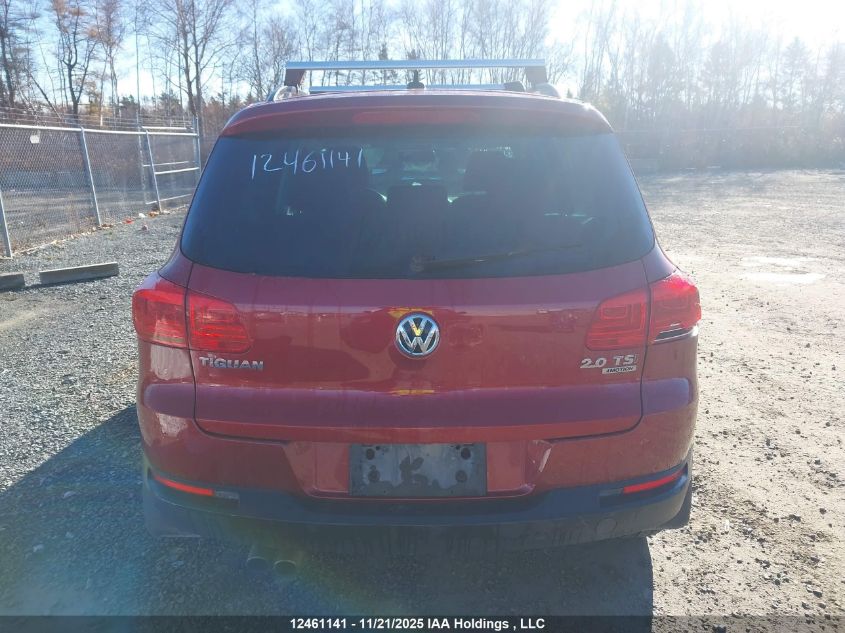 2014 Volkswagen Tiguan Comfortline/Highline/Trendline VIN: WVGJV3AXXEW054683 Lot: 12461141