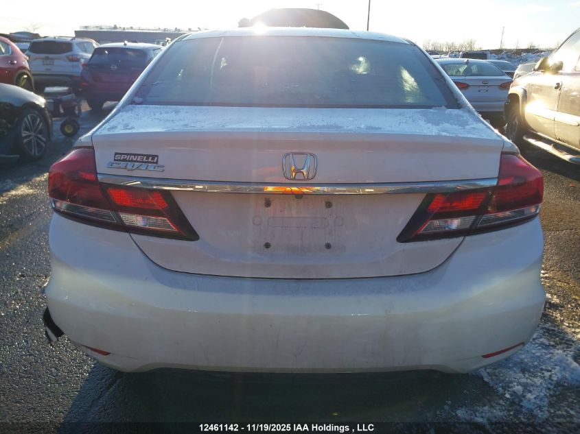 2015 Honda Civic Lx VIN: 2HGFB2F45FH016842 Lot: 12461142