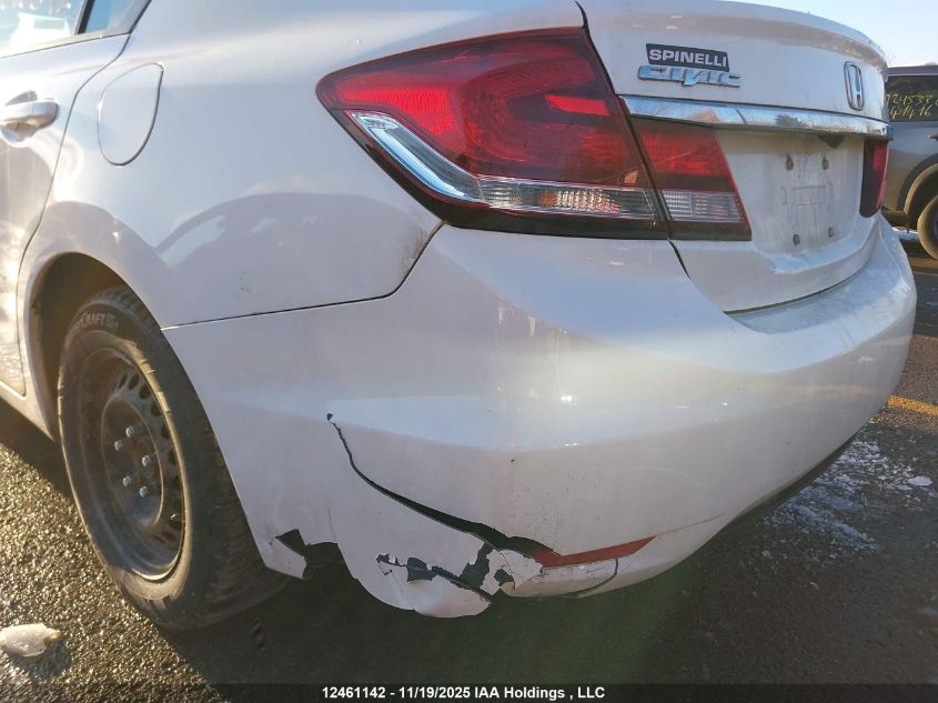 2015 Honda Civic Lx VIN: 2HGFB2F45FH016842 Lot: 12461142