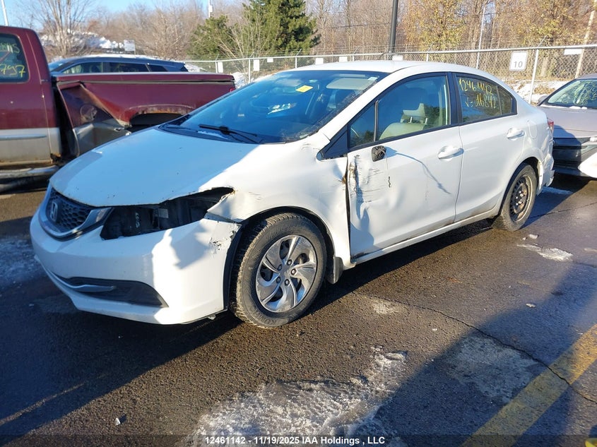 2HGFB2F45FH016842 2015 HONDA CIVIC photo no. 2