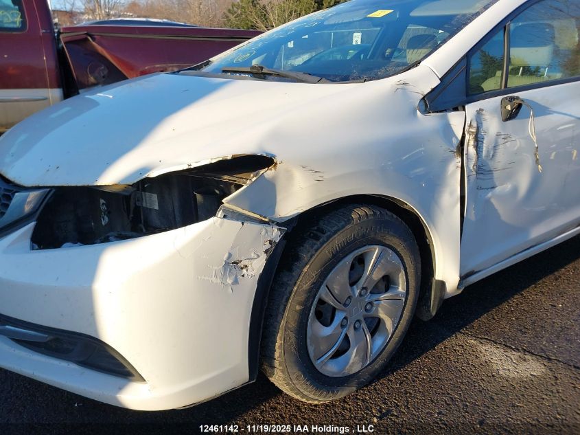 2015 Honda Civic Lx VIN: 2HGFB2F45FH016842 Lot: 12461142