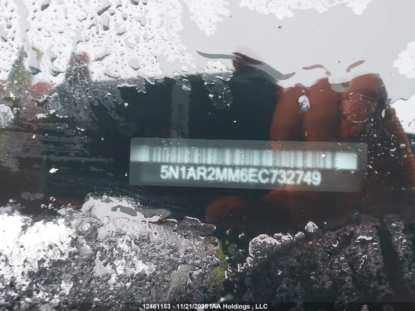 5N1AR2MM6EC732749 2014 NISSAN PATHFINDER photo no. 19