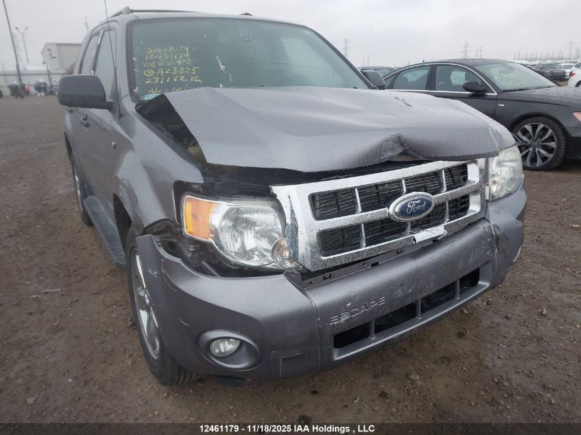 2008 Ford Escape Xlt VIN: 1FMCU93118KA23325 Lot: 12461179