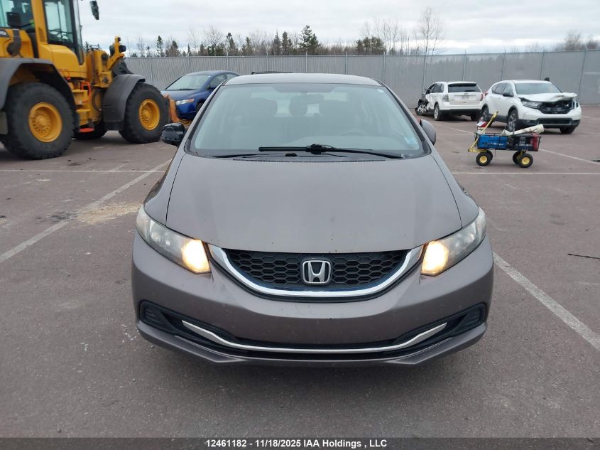 2013 Honda Civic VIN: 2HGFB2E46DH029419 Lot: 12461182