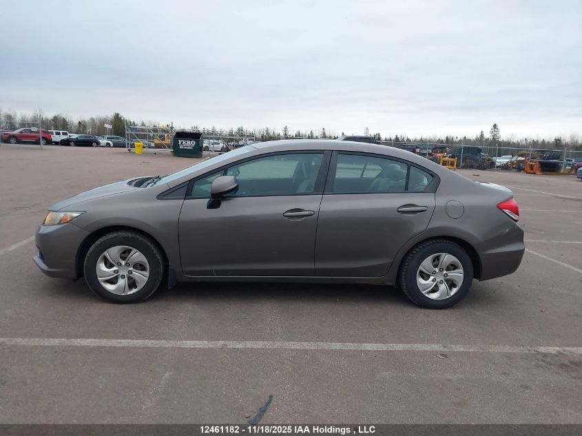 2013 Honda Civic VIN: 2HGFB2E46DH029419 Lot: 12461182