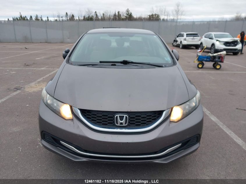 2013 Honda Civic VIN: 2HGFB2E46DH029419 Lot: 12461182