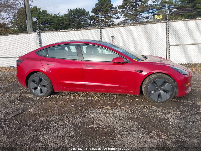 2023 Tesla Model 3 VIN: 5YJ3E1EA1PF435580 Lot: 12461183