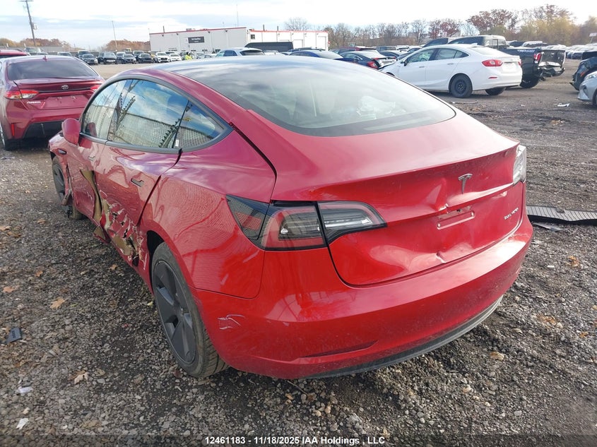 5YJ3E1EA1PF435580 2023 TESLA MODEL 3 photo no. 3