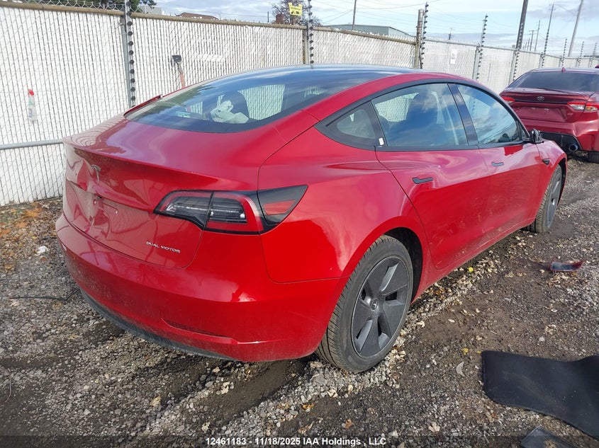 5YJ3E1EA1PF435580 2023 TESLA MODEL 3 photo no. 4