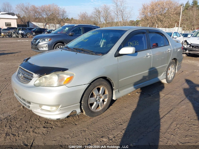 2T1BR32E83C740303 2003 TOYOTA COROLLA photo no. 2