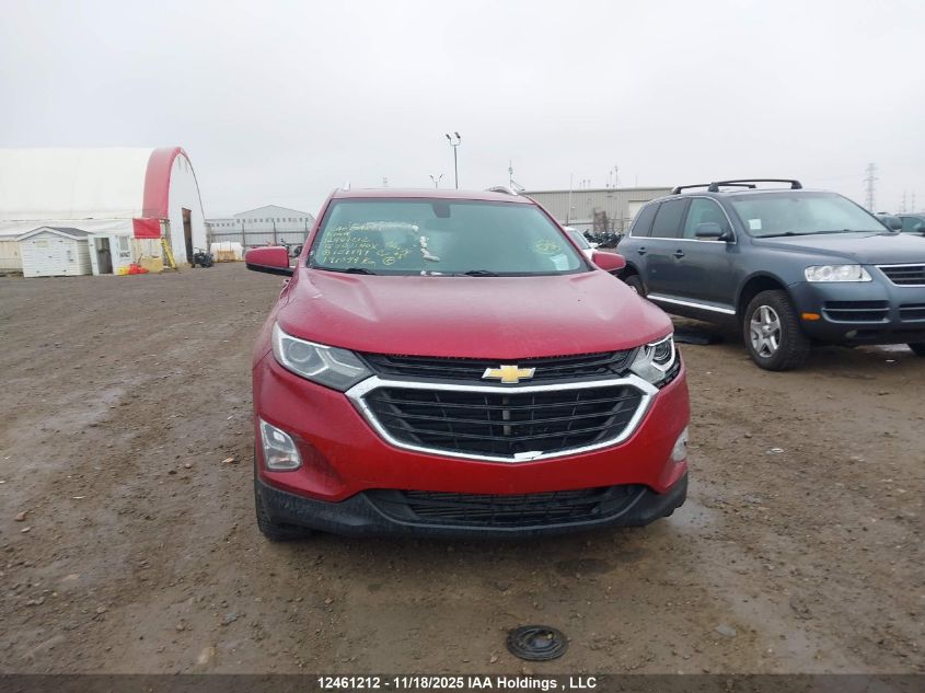 2018 Chevrolet Equinox Lt VIN: 2GNAXSEV8J6107197 Lot: 12461212