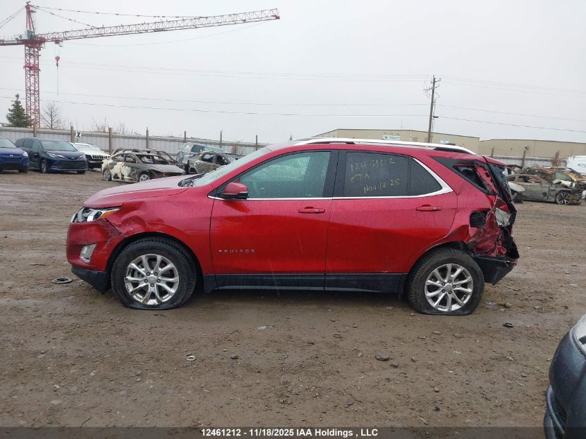 2018 Chevrolet Equinox Lt VIN: 2GNAXSEV8J6107197 Lot: 12461212