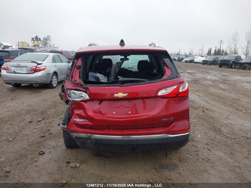 2018 Chevrolet Equinox Lt VIN: 2GNAXSEV8J6107197 Lot: 12461212