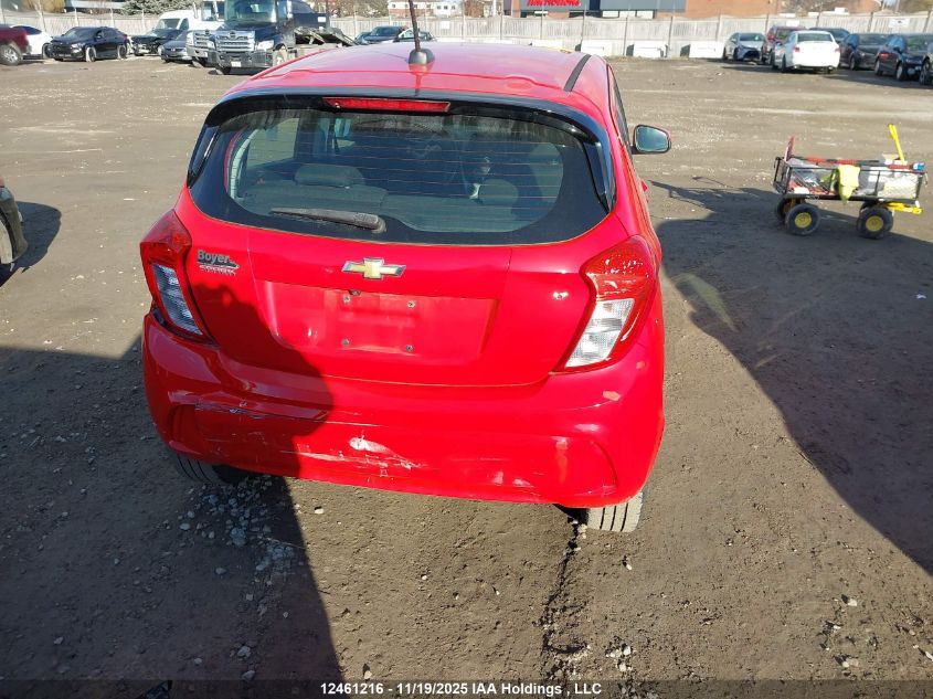 2018 Chevrolet Spark 1Lt VIN: KL8CD6SA7JC425024 Lot: 12461216