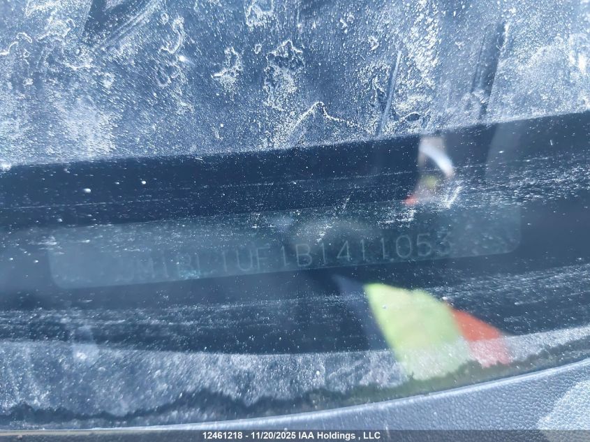 2011 Mazda 3 I VIN: JM1BL1UF1B1411053 Lot: 12461218