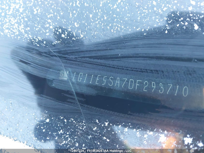 2013 Chevrolet Malibu 2Lt VIN: 1G11E5SA7DF293710 Lot: 12461224