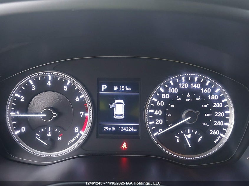 2020 Hyundai Santa Fe Essential Awd With Smartsense Package VIN: 5NMS2CAD5LH161857 Lot: 12461245