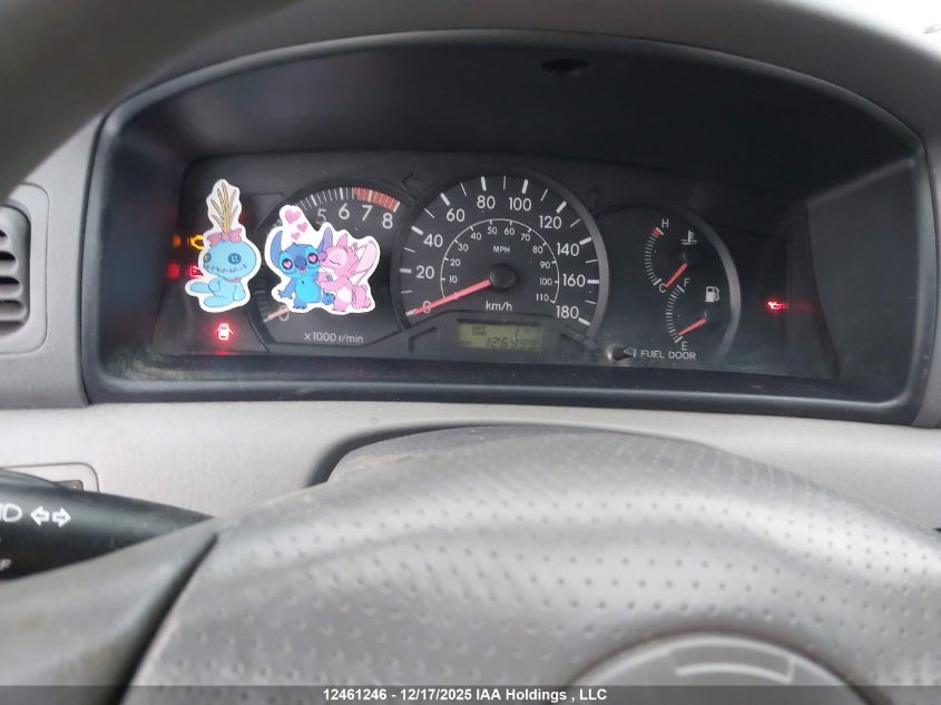 2005 Toyota Corolla VIN: 2T1BR32E95C879780 Lot: 12461246