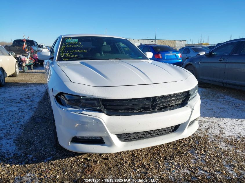 2017 Dodge Charger Sxt VIN: 2C3CDXJG9HH655274 Lot: 12461251