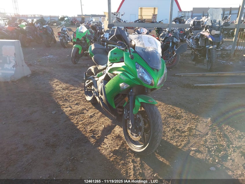 JKAEXEF16FDA20735 2015 Kawasaki Ex650 F auction photo 1