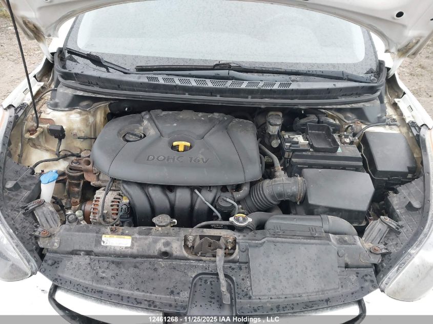 2012 Hyundai Elantra Gls/Limited VIN: 5NPDH4AEXCH073637 Lot: 12461268