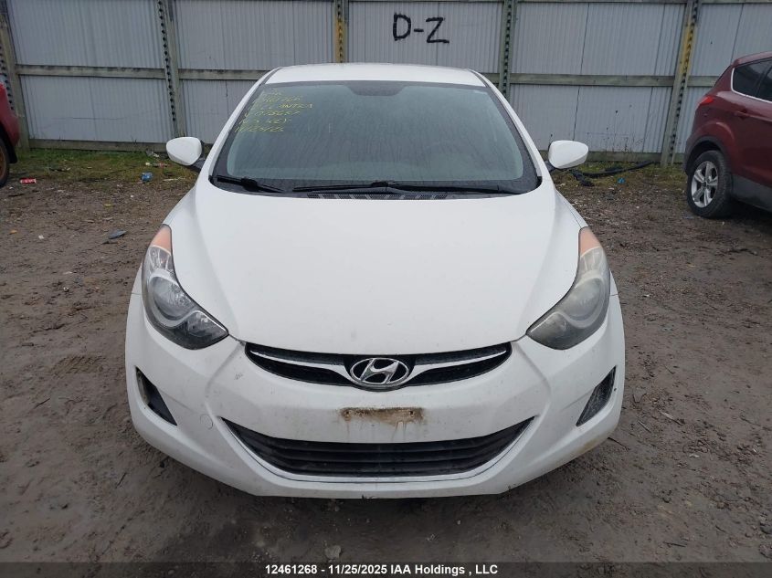 2012 Hyundai Elantra Gls/Limited VIN: 5NPDH4AEXCH073637 Lot: 12461268