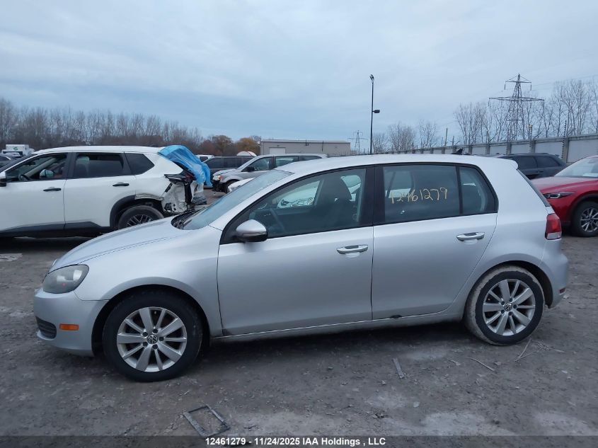2012 Volkswagen Golf VIN: WVWDA7AJ5CW307891 Lot: 12461279