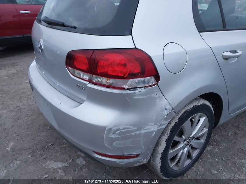 2012 Volkswagen Golf VIN: WVWDA7AJ5CW307891 Lot: 12461279