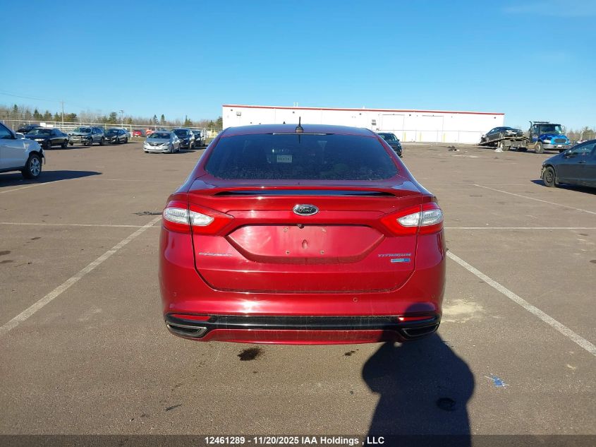 2016 Ford Fusion Titanium VIN: 3FA6P0D98GR208612 Lot: 12461289