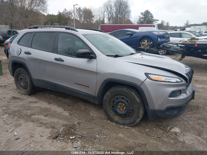 1C4PJMAX6JD583540 2018 Jeep Cherokee Sport auction photo 1