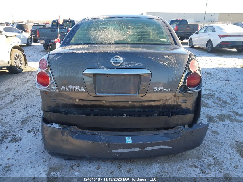 2006 Nissan Altima S/Sl VIN: 1N4AL11E26C127034 Lot: 12461318