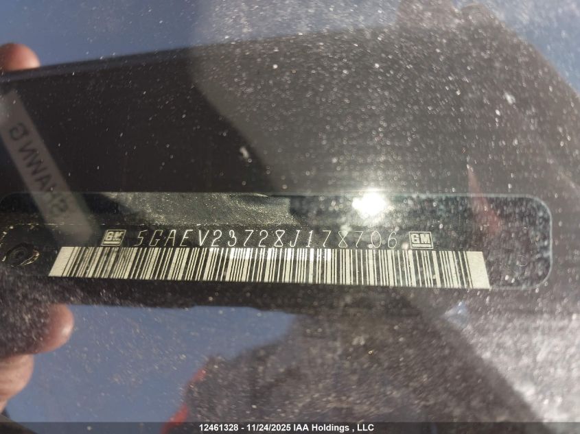 2008 Buick Enclave VIN: 5GAEV23728J178706 Lot: 12461328