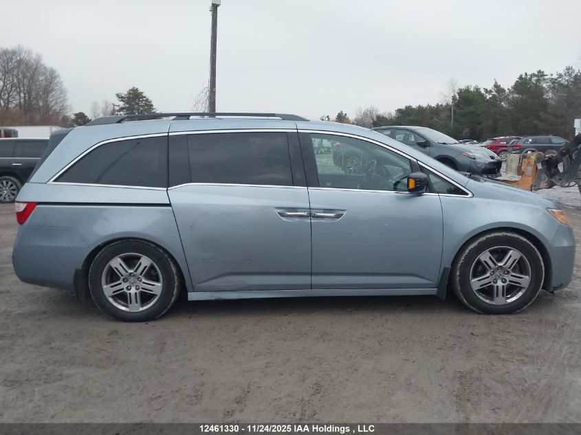 2011 Honda Odyssey Touring VIN: 5FNRL5H9XBB503361 Lot: 12461330
