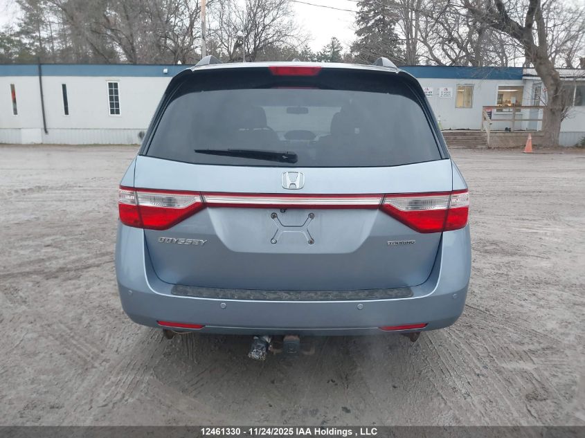 2011 Honda Odyssey Touring VIN: 5FNRL5H9XBB503361 Lot: 12461330