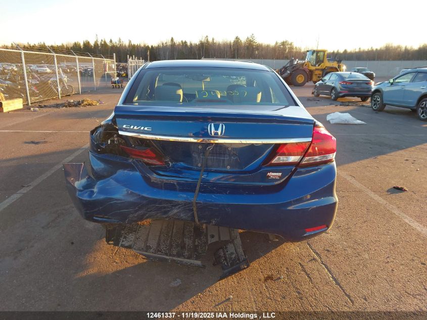 2015 Honda Civic Lx VIN: 2HGFB2F42FH027457 Lot: 12461337