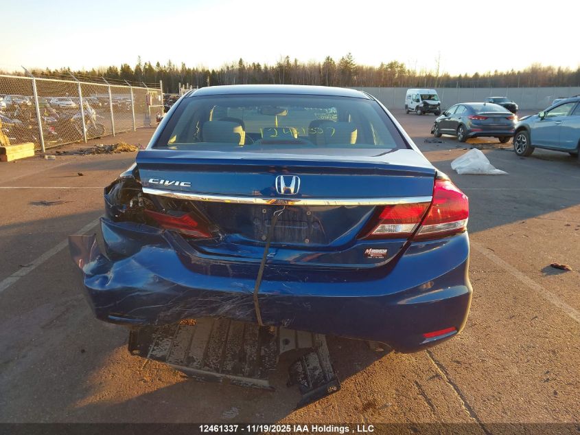 2015 Honda Civic Lx VIN: 2HGFB2F42FH027457 Lot: 12461337