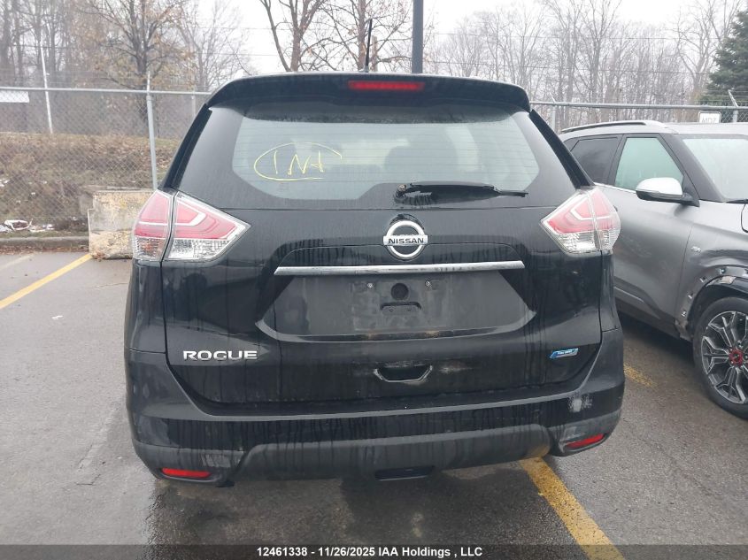 2015 Nissan Rogue S/Sl/Sv VIN: 5N1AT2MT2FC890757 Lot: 12461338