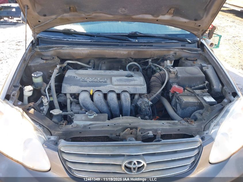 2004 Toyota Corolla Ce/Le/Sport VIN: 2T1BR32E44C809828 Lot: 12461349