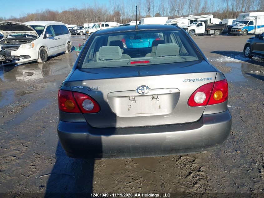 2004 Toyota Corolla Ce/Le/Sport VIN: 2T1BR32E44C809828 Lot: 12461349