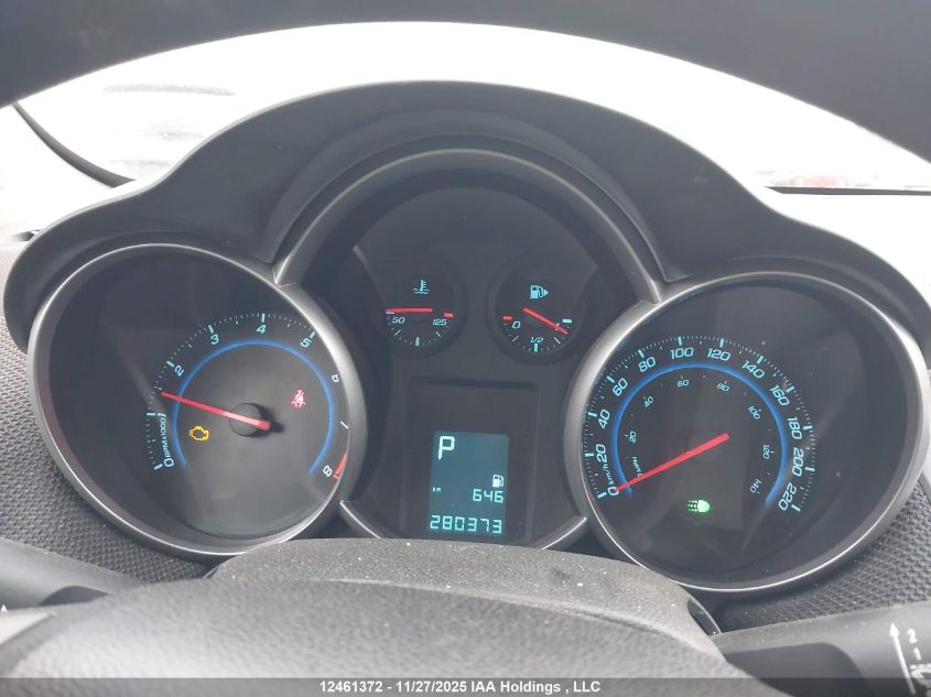 2011 Chevrolet Cruze Eco VIN: 1G1PJ5S90B7246831 Lot: 12461372