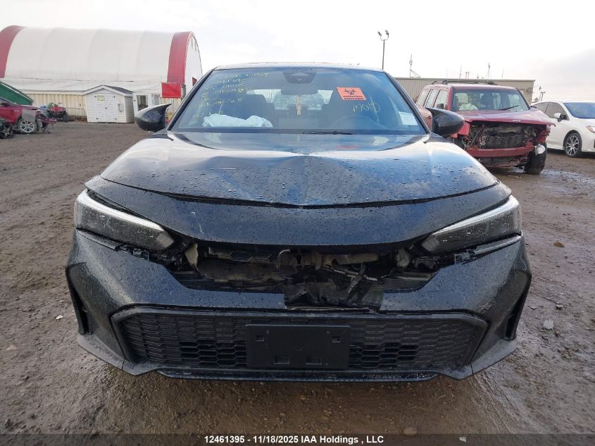 2025 Honda Civic Hybrid Sport/Sport Touring VIN: 2HGFE4F89SH010008 Lot: 12461395