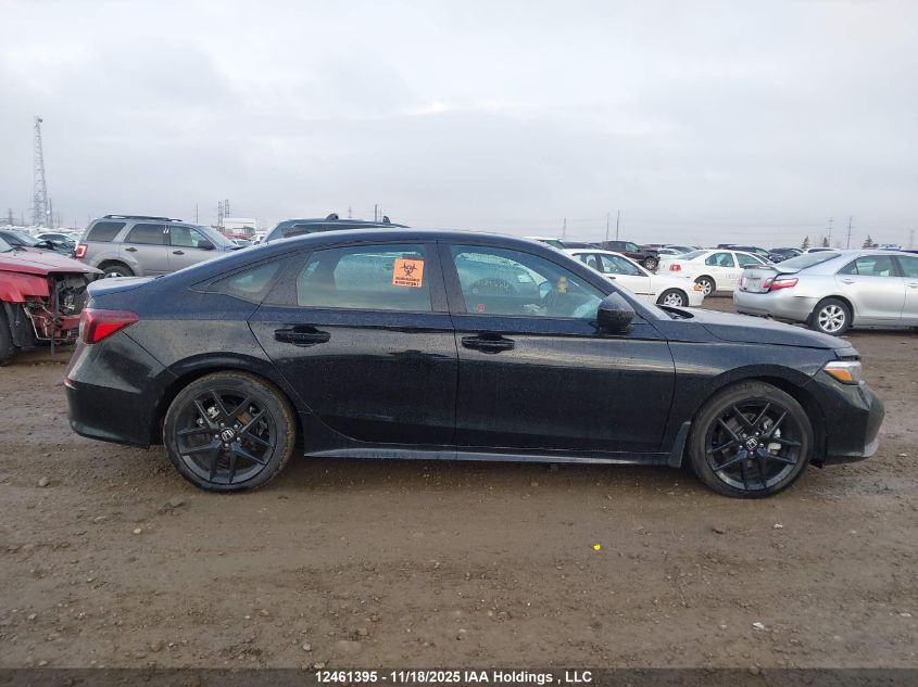 2025 Honda Civic Hybrid Sport/Sport Touring VIN: 2HGFE4F89SH010008 Lot: 12461395