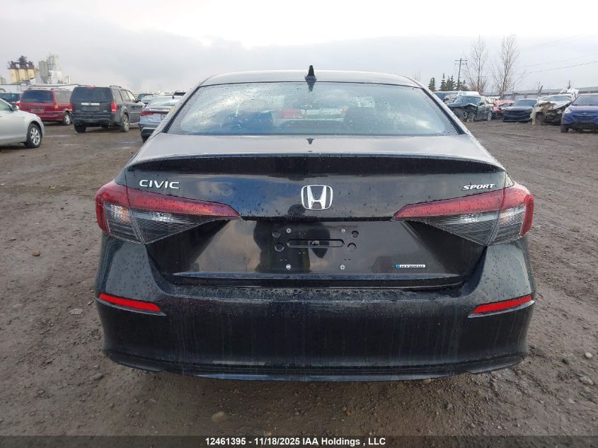 2025 Honda Civic Hybrid Sport/Sport Touring VIN: 2HGFE4F89SH010008 Lot: 12461395