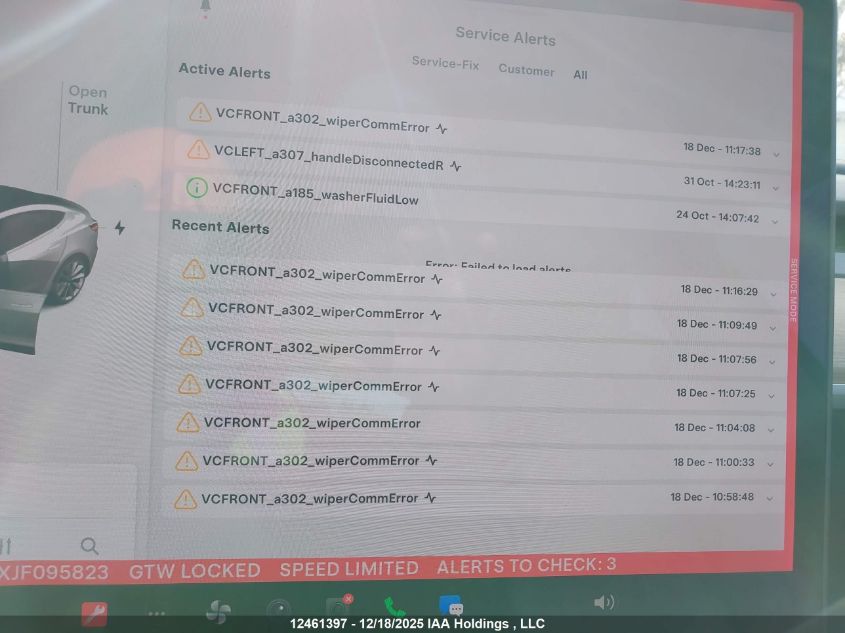 2018 Tesla Model 3 VIN: 5YJ3E1EAXJF095823 Lot: 12461397
