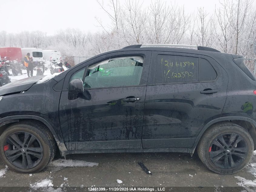 2020 Chevrolet Trax Lt VIN: 3GNCJLSB0LL122592 Lot: 12461399