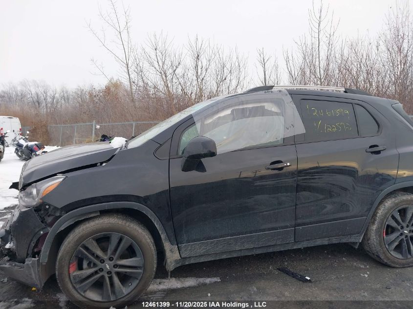 2020 Chevrolet Trax Lt VIN: 3GNCJLSB0LL122592 Lot: 12461399