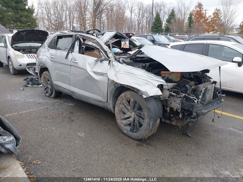 1V2NE2CA6LC211163 2020 Volkswagen Atlas Cross Sport Sel Premium auction photo 1