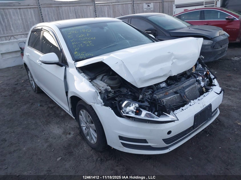 3VW217AU7FM029661 2015 Volkswagen Golf auction photo 1