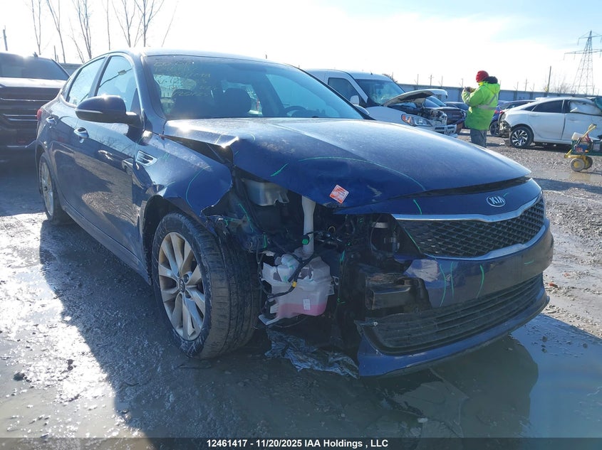 2017 Kia Optima Lx VIN: 5XXGT4L37HG127633 Lot: 12461417